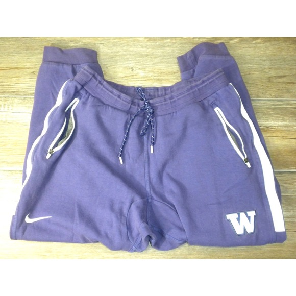 Nike Other - Nike Washington Huskies‎ Fleece Joggers Mens XL Purple Retro Y2K Sweatpants UDUB
